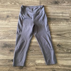 GIRLFRIEND COLLECTIVE Cropped Grey Leggings
